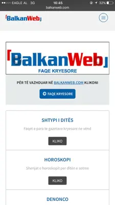 BalkanWeb android App screenshot 5